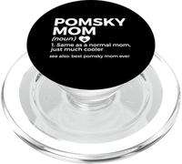 Définition de la Meilleure Maman Pomsky de Tous Les Temps, drôle de propriétaire de Pomsky, Chienne PopSockets PopGrip pour MagSafe