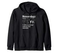 Définition de la météorologie Drôle Science Météo Humour Blague Sweat à Capuche