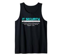 Définition de la sécurité Informatique Cyber Security Rien ne se Passe Humour Débardeur