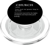Définition de l'église - Explication Amusante de la Foi chrétienne PopSockets PopGrip pour MagSafe