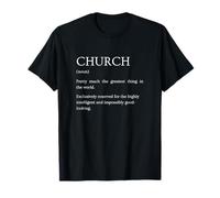 Définition de l'église - Explication Amusante de la Foi chrétienne T-Shirt