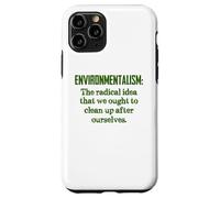 Définition de l'environnementalisme pour écologiste et terre Coque pour iPhone 11 Pro