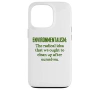 Définition de l'environnementalisme pour écologiste et terre Coque pour iPhone 13 Pro