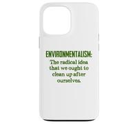 Définition de l'environnementalisme pour écologiste et terre Coque pour iPhone 13 Pro Max