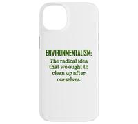 Définition de l'environnementalisme pour écologiste et terre Coque pour iPhone 14 Plus