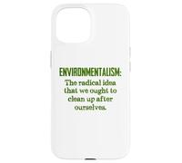 Définition de l'environnementalisme pour écologiste et terre Coque pour iPhone 15