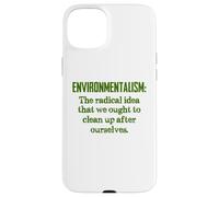 Définition de l'environnementalisme pour écologiste et terre Coque pour iPhone 15 Plus