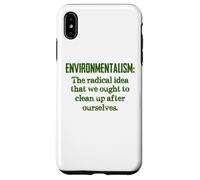 Définition de l'environnementalisme pour écologiste et terre Coque pour iPhone XS Max