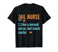 Définition de l'infirmière en Prison Signification des Soins pénitentiaires correctifs T-Shirt Graphique avec Valeur