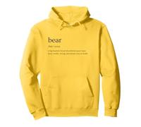 Définition de l'ours, Culture Gay, Queer, drôle, Design rétro, fierté Sweat à Capuche
