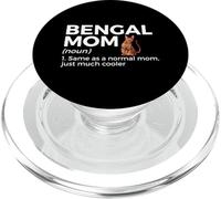 Définition de Maman du Bengale : propriétaire d'un Chat Bengal drôle PopSockets PopGrip pour MagSafe