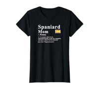 Définition de Maman espagnole Drapeau Espagnol mère fierté T-Shirt