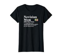 Définition de Maman névisienne Superwoman Mère des Caraïbes T-Shirt