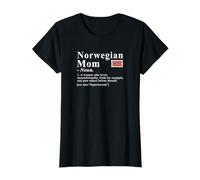 Définition de Maman norvégienne Drapeau norvégien Mère T-Shirt
