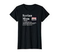 Définition de Maman syrienne Superwoman Flag Pride T-Shirt