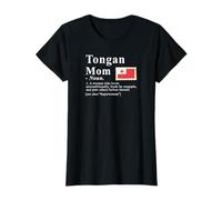 Définition de Maman tongane Drapeau polynésien mère T-Shirt