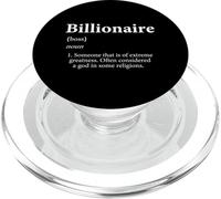 Définition de milliardaire : drôle sur Mon Chemin vers Mon Premier Milliard PopSockets PopGrip pour MagSafe