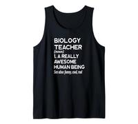 Définition de Professeur de biologie biologiste drôle enseigner l'école Débardeur