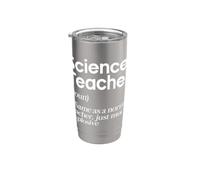 Définition de professeur de sciences Chimie Physique Professeur STEM Gobelet isotherme en acier inoxydable double paroi
