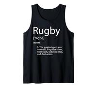 Définition de Rugby Funny Athletic UK Sports Team Rugby Débardeur