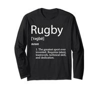 Définition de Rugby Funny Sports Team Rugby Manche Longue