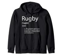 Définition de Rugby Funny Sports Team Rugby Sweat à Capuche