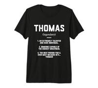 Définition de Thomas : Funny Talented Great Tom Cosplay Thomas T-Shirt Haut de Gamme