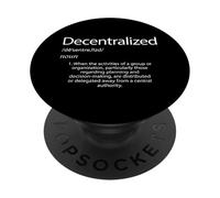 Définition décentralisée Open Source P2P Décentralisation PopSockets PopGrip Adhésif