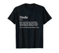 Définition Dede, Grand-Père Turc Papy Famille Fête Respect T-Shirt