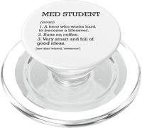 Définition d'emploi étudiant en médecine personnalisée PopSockets PopGrip pour MagSafe