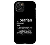 Définition des bibliothécaires Meilleures idées de Cadeaux pour Les bibliothécaires Mignons Coque pour iPhone 11 Pro
