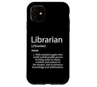 Définition des bibliothécaires Meilleures idées de Cadeaux pour Les bibliothécaires Mignons Coque pour iPhone 11