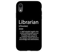 Définition des bibliothécaires Meilleures idées de Cadeaux pour Les bibliothécaires Mignons Coque pour iPhone XR