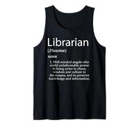 Définition des bibliothécaires Meilleures idées de Cadeaux pour Les bibliothécaires Mignons Débardeur