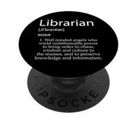 Définition des bibliothécaires Meilleures idées de Cadeaux pour Les bibliothécaires Mignons PopSockets PopGrip Adhésif