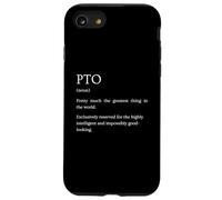 Définition des congés payés - Explication Sarcastique Amusante de Prise de Force Coque pour iPhone SE (2020) / 7/8