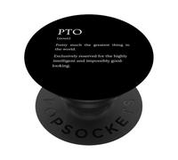 Définition des congés payés - Explication Sarcastique Amusante de Prise de Force PopSockets PopGrip Adhésif