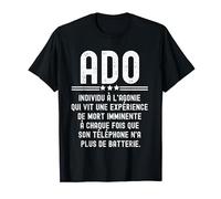 Definition Drôle de l'adolescence, ado humour T-Shirt