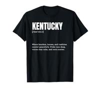Définition drôle de l'État du Kentucky, Amoureux des bourbons T-Shirt