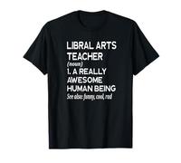 Définition drôle de Professeur d'arts libéraux T-Shirt