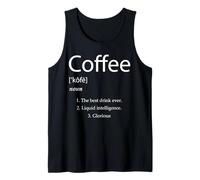 Définition du café Caféine Espresso Boissons Baristas Cafés Débardeur