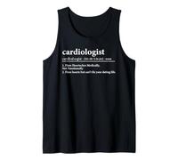 Définition du cardiologue fixant la datation Humour Cardiologie Débardeur
