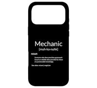 Définition du Dictionnaire de mécanicien Technologie de réparation Automobile Coque pour iPhone 17 Pro Max