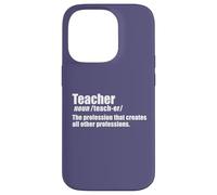 Définition du Dictionnaire des Enseignants La Profession crée Un Autre mème Coque pour iPhone 14 Pro