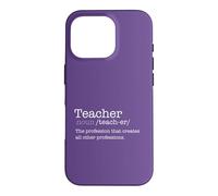 Définition du Dictionnaire des Enseignants La Profession crée Un Autre mème Coque pour iPhone 16 Pro