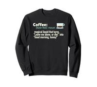 Définition du Dictionnaire du café Liquide Magique Meme Sweatshirt