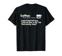 Définition du Dictionnaire du café Liquide Magique Meme T-Shirt