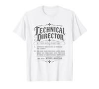 Définition du Dictionnaire du Directeur Technique T-Shirt