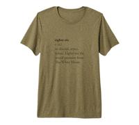 Définition du Dictionnaire Eighty-Six Design Militant Politique T-Shirt Haut de Gamme