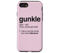 Définition du Dictionnaire Gunkle : Blague Amusante sur l'oncle Gay Coque pour iPhone SE (2020) / 7/8